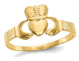 Ladies Claddagh Ring in 14K Yellow Gold (SIZE 7)